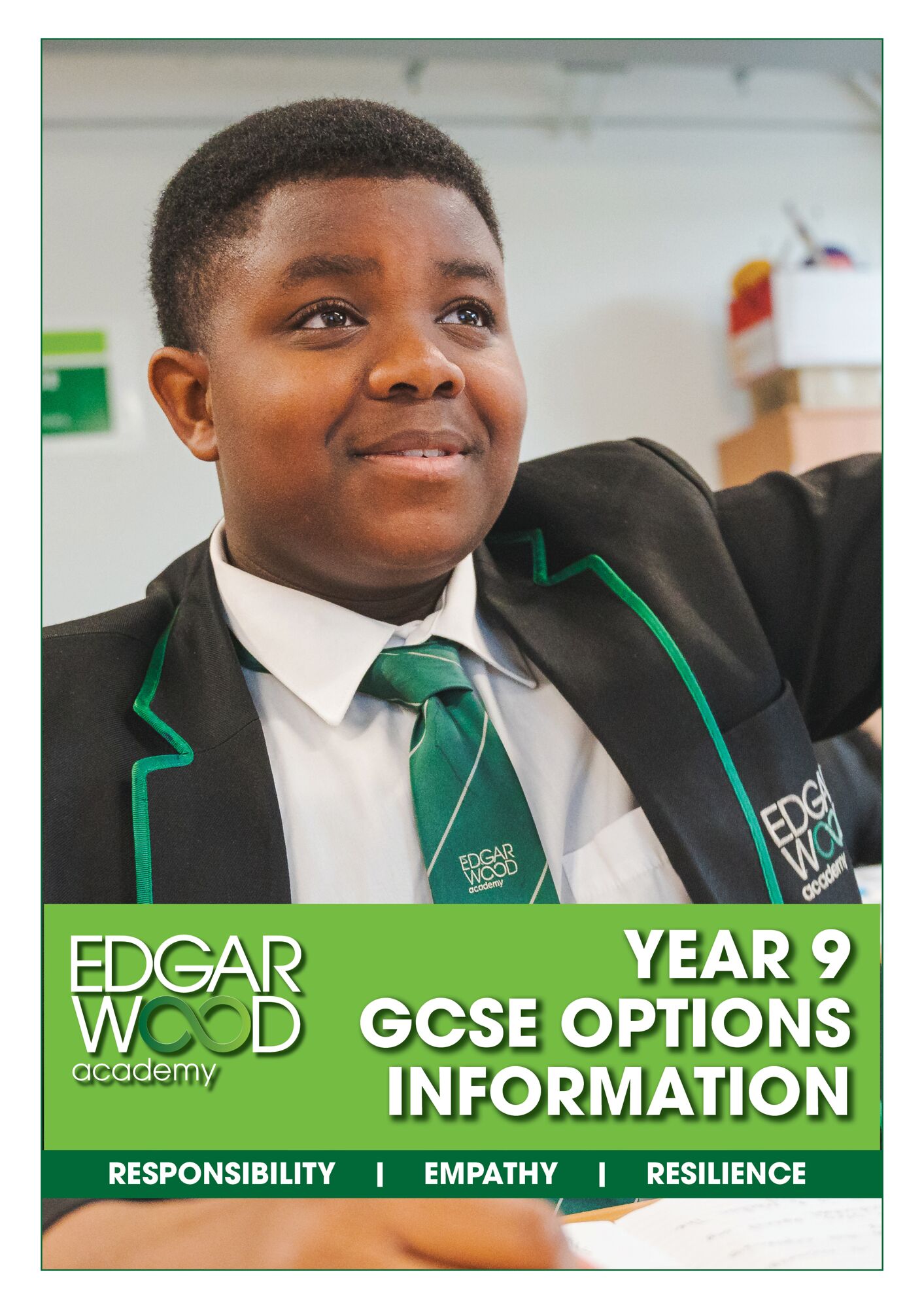 EWA GCSE Options Booklet 2025 Cover