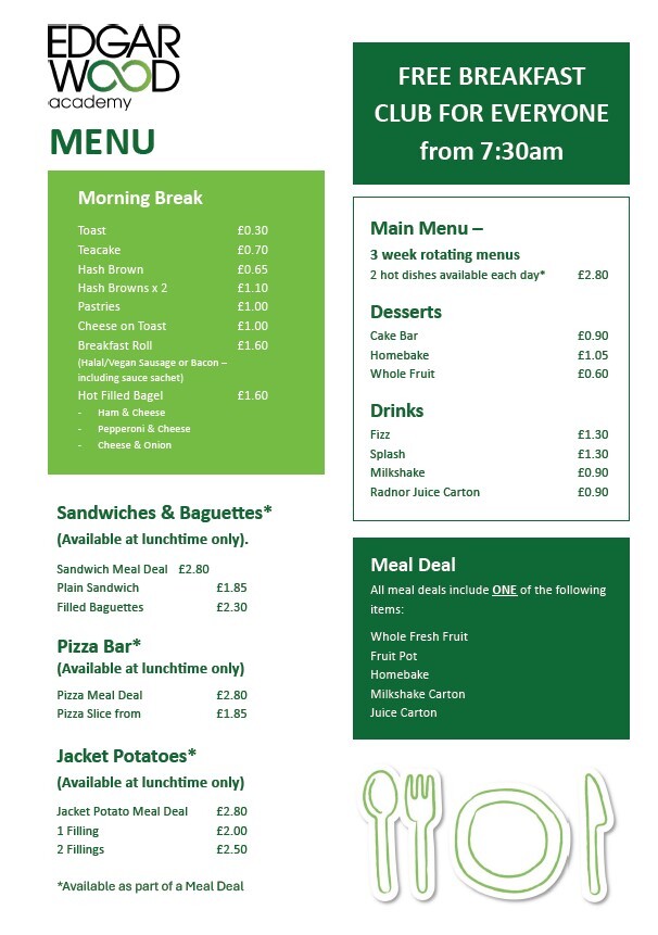 Menu 2026